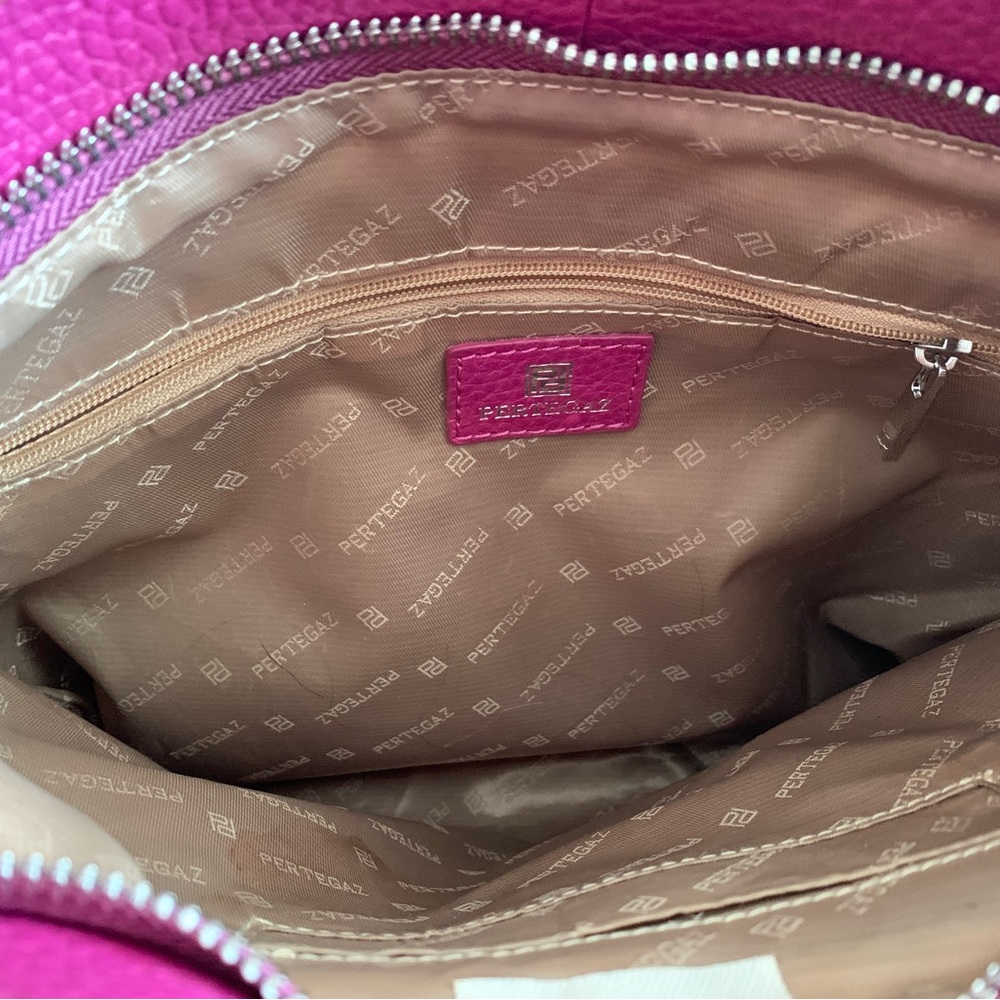 Pertegaz Vintage Leather Crossbody Bag - Made in Spain - Picture 7 of 16
